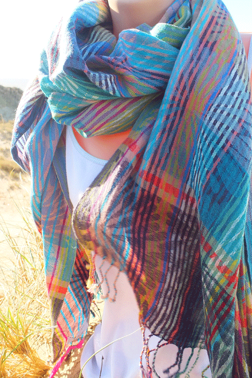 colouful scarf